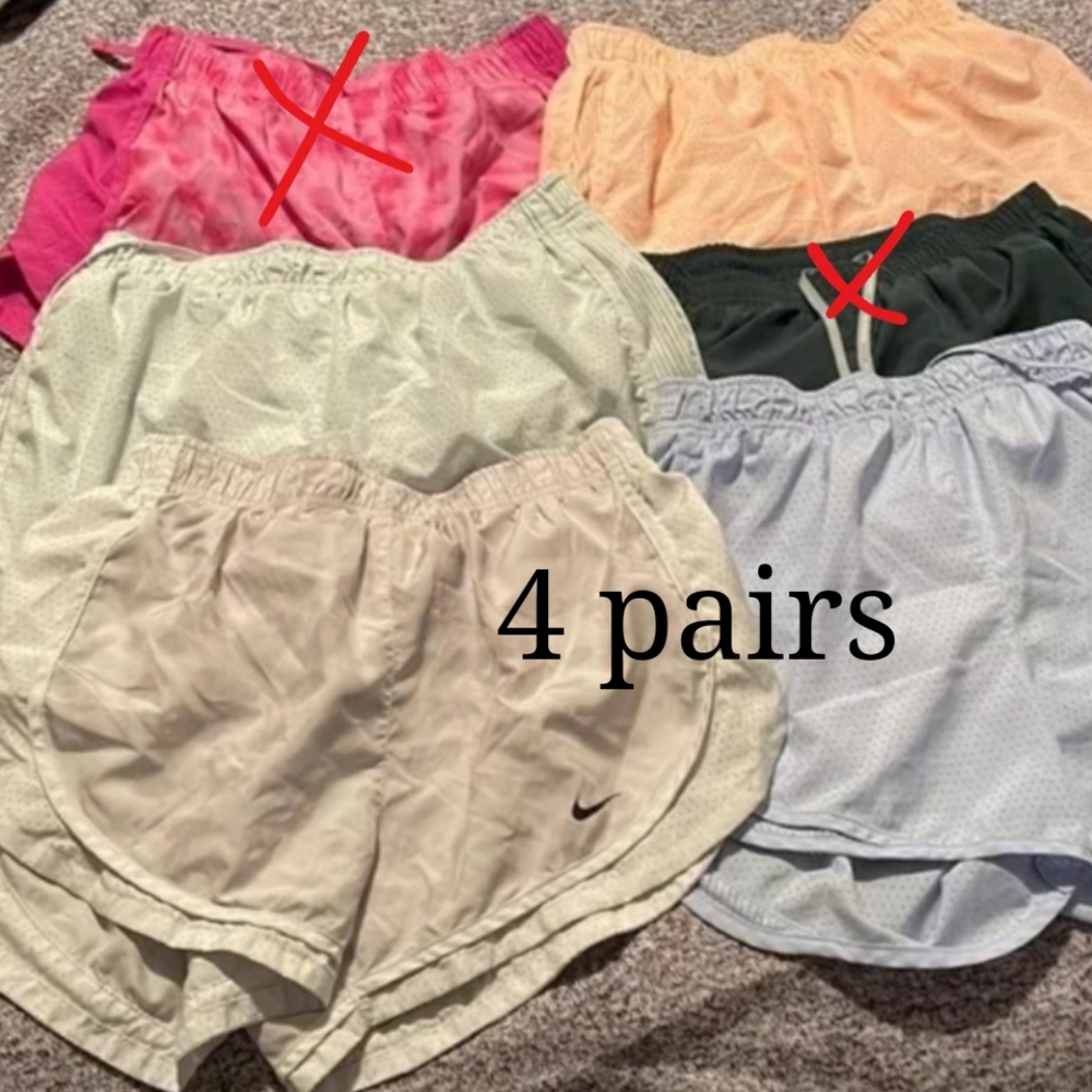Nike running shorts bundle (4 PAIRS ONLY)